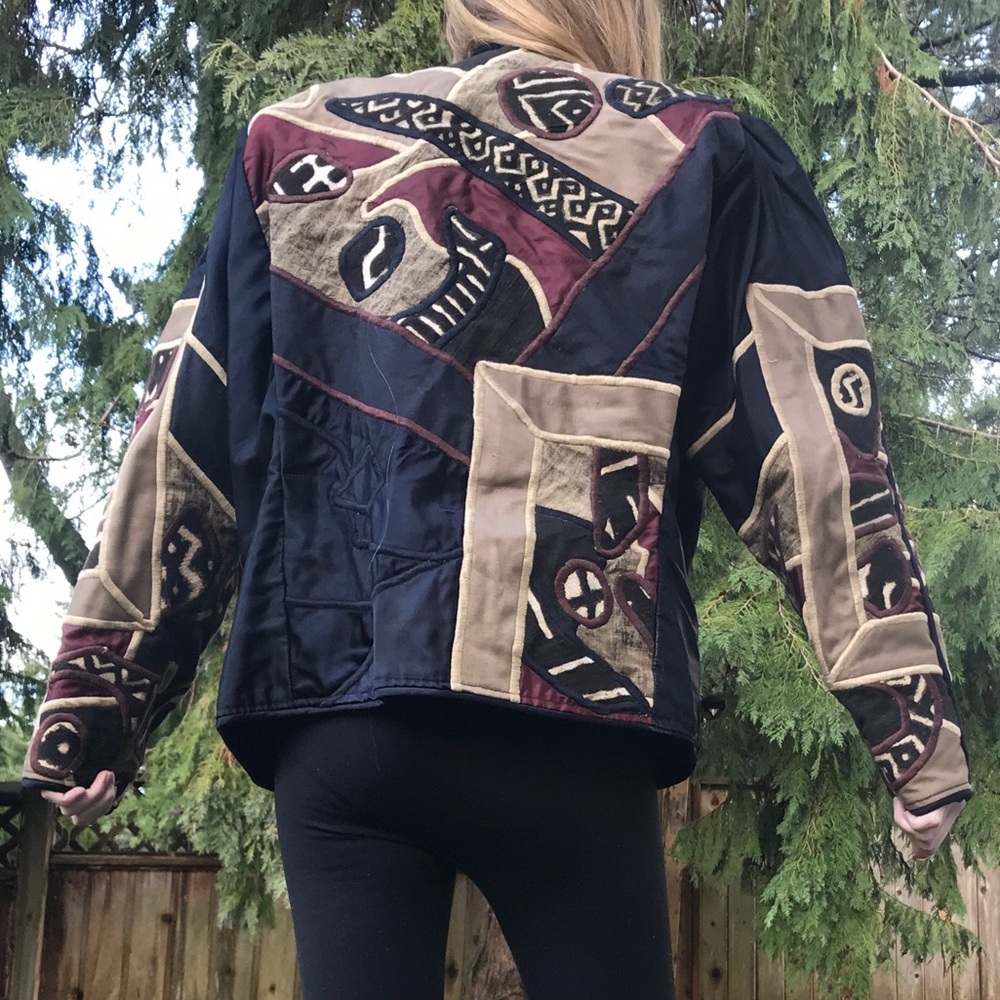 Judith Roberts vintage patchwork jacket - Picture 3 of 6